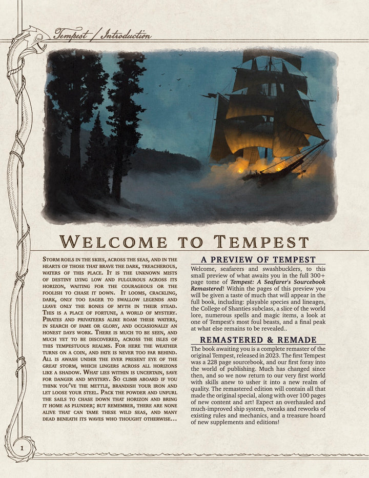 Tempest: A Seafarer&